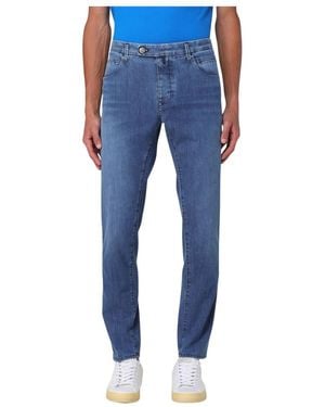 Incotex Slim-Fit Jeans - Azul