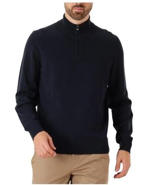 BOSS Hemarlo Half-Zip Pullover - Schwarz