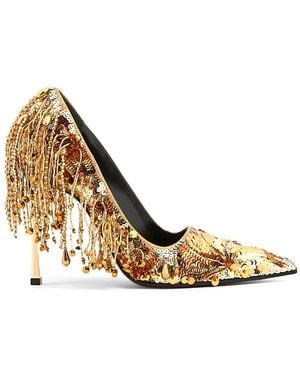 Gucci Pump Stof L.S - Metallic