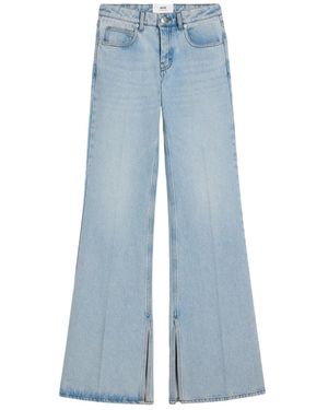 Ami Paris Flare Jeans - Blue