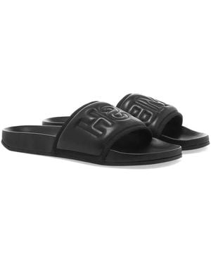 サンダル Ambush Black leather slippers Ambush Sandals and Slides for Men | Online Sale up to 78