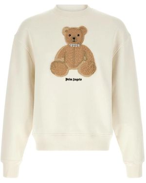 Palm Angels Sweatshirts - White