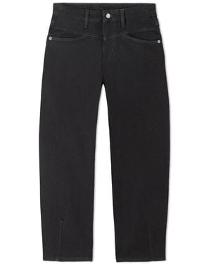 Cambio Jeans ,Zwart ,Katoen Elin Cropped Jeans