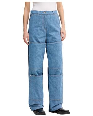 KENZO Gerades Jeans - Blau