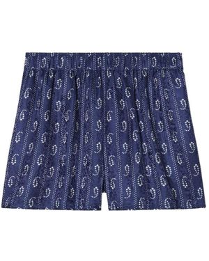 Tory Burch Short Shorts - Blu