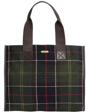 Barbour Turnberry Tartan Tote - Zwart