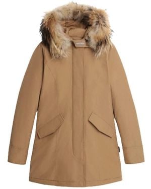 Woolrich Parkas - Natural