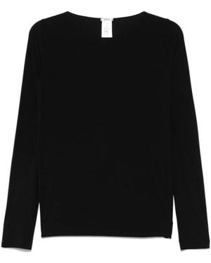 Wolford Long Sleeve T-Shirts - Black