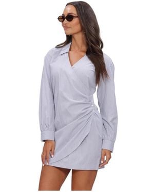 Modström Brodiemd Kleid - Lila
