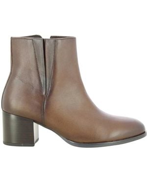 Gabor Heeled Boots - Marron
