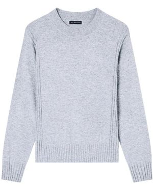 ARMANI EXCHANGE Round-Neck Knitwear - Blue