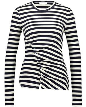 Rabanne Long Sleeve T-Shirts - Black