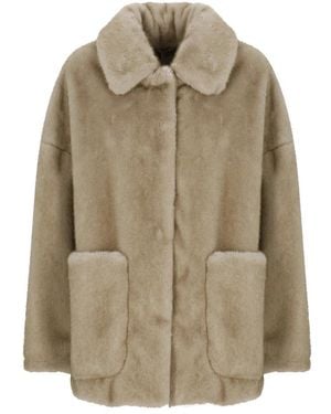 Herno Faux Fur & Shearling Jackets - Verde