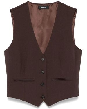 Wardrobe NYC Vests - Marrón