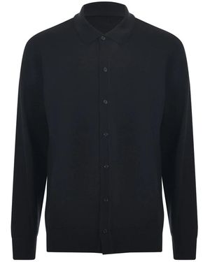 BOSS Strickjacke - Blau