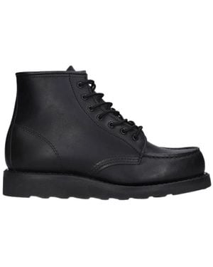 Red Wing Lace-Up Boots - Negro