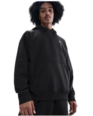 Nike Tuff Fleece Pullover Hoodie - Zwart
