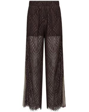 co'couture Wide Trousers - Marrón
