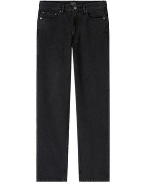 A.P.C. Straight Jeans - Black