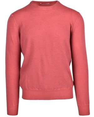 Kangra Round-Neck Knitwear - Pink