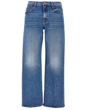Mother Jeans ,Blauw ,Denim Maven Flood Denim Jeans