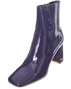 Jeffrey Campbell Schoenen ,Paars ,Leer Enkellaarsjes - Blauw