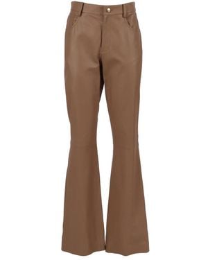 Fabiana Filippi Wide Trousers - Brown