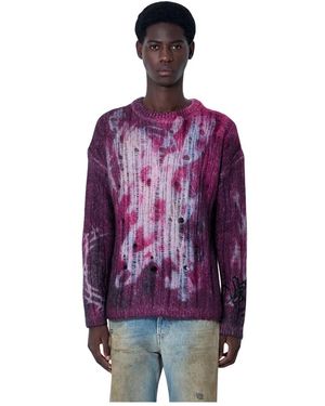 Acne Studios Round-Neck Knitwear - Viola