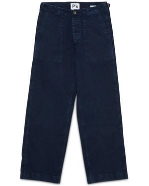 President's Straight Trousers - Blue