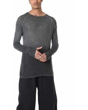 LA HAINE INSIDE US Long Sleeve Tops - Black