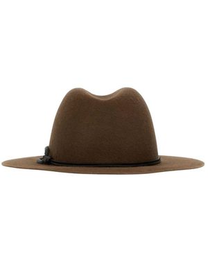 Brunello Cucinelli Filzhut Fedora - Braun