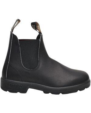 Blundstone Schwarze leder beatles stiefel