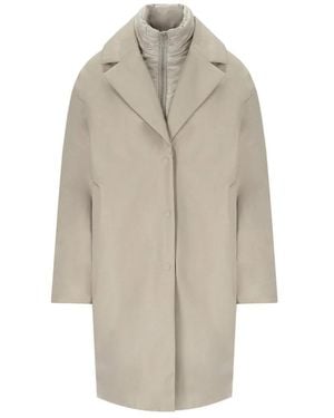 DUNO Single-Breasted Coats - Natural