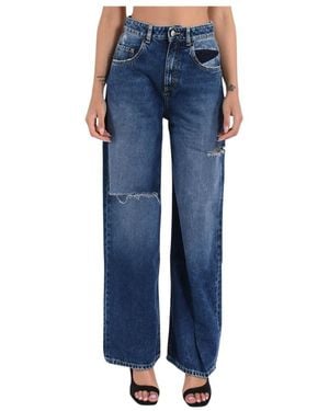 ICON DENIM Straight Fit Jeans - Blue