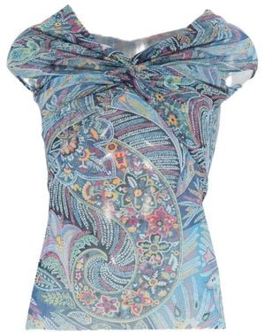 Etro Blouses - Blue