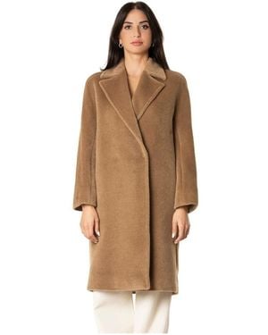 Max Mara Jassen ,Bruin ,Wol Sidney Coat