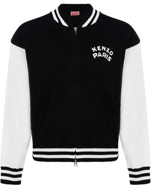 KENZO Varsity Bomberjacke - Schwarz