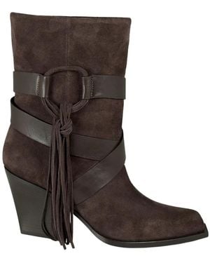 Vic Matié Cowboy Boots - Marrón