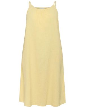 Kaffe Short Dresses - Yellow