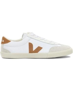 Veja Schoenen ,Wit ,Katoen Volley Canvas Sneakers