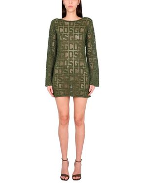Gcds Short Dresses - Green