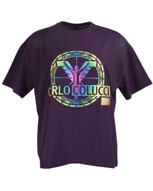 carlo colucci T-Shirts - Purple