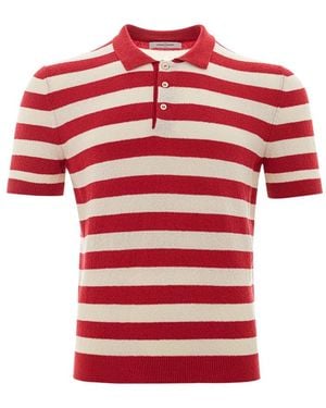 Gran Sasso Polo Shirts - Red