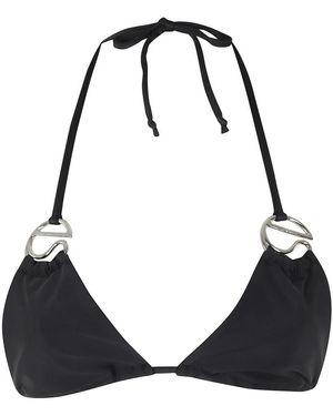 Coperni Badmode ,Zwart ,C Logo Bikini Top