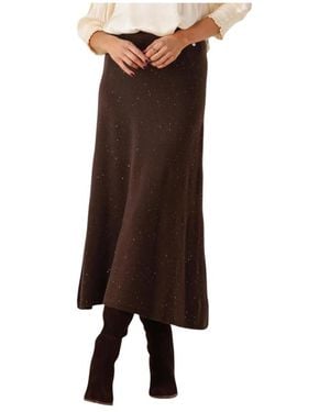 Liu Jo Midi Skirts - Bruin