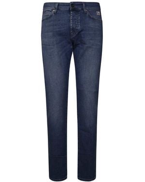 Roy Rogers Slim-Fit Jeans - Azul
