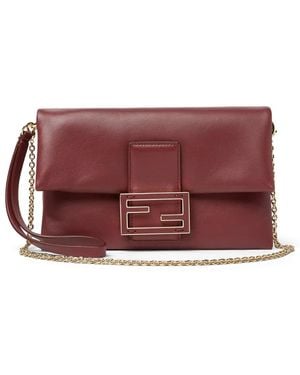 Fendi Mamma Baguette Pouch - Rot