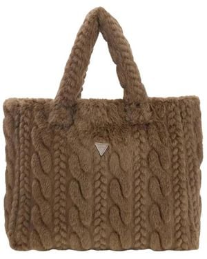 Guess Tote Bags - Marrón