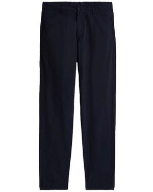 Aspesi Rechte Broeken - Blauw