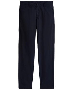 Aspesi Straight Trousers - Bleu
